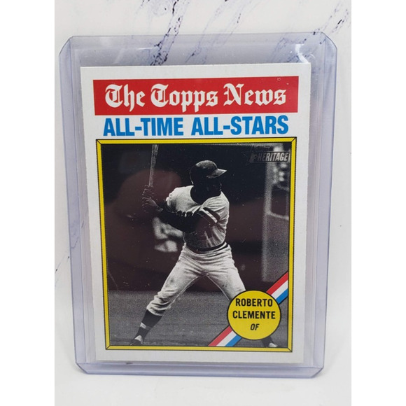 2025 Topps Heritage - All-Time All-Stars Roberto Clemente #345 - Picture 1 of 4